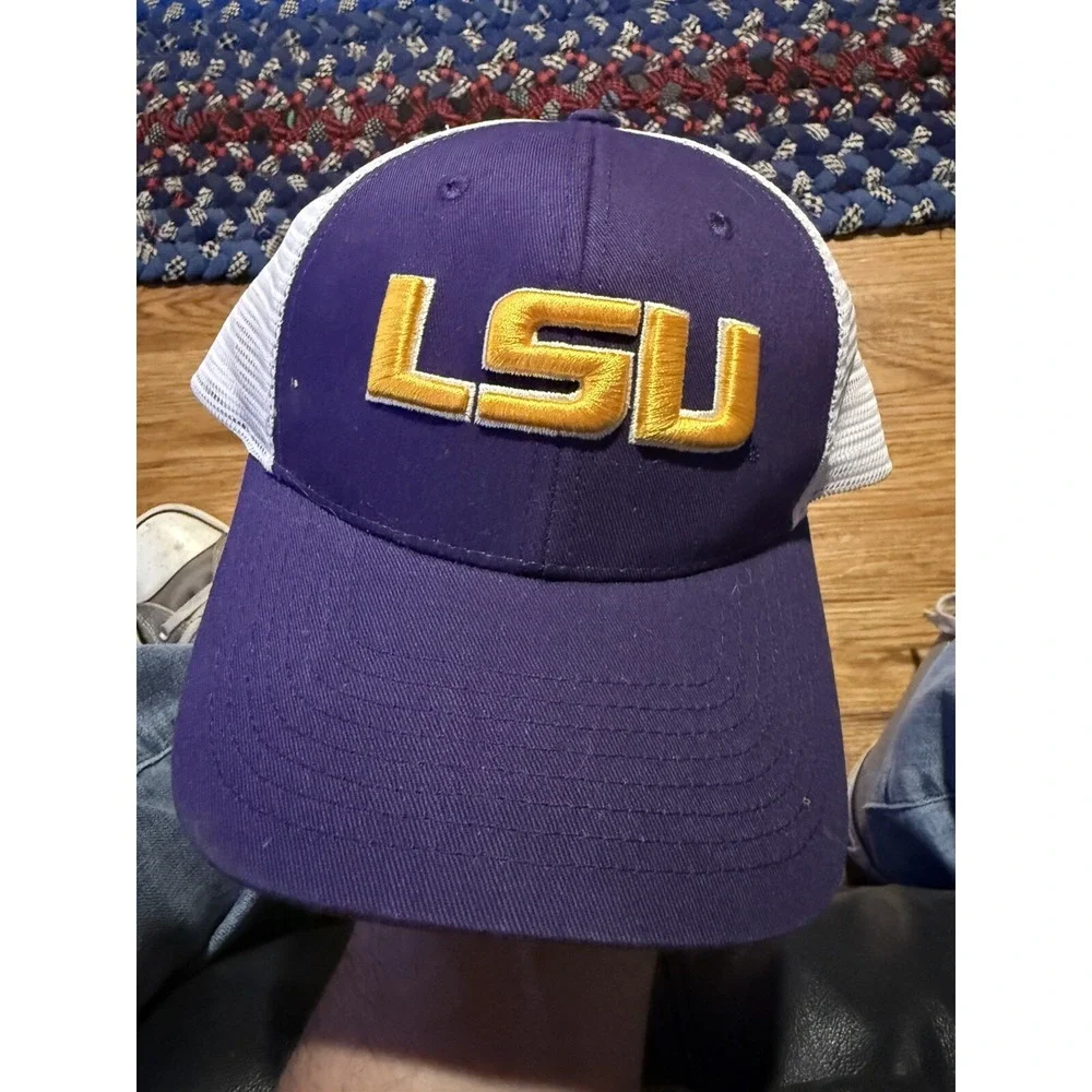 NEW‎ LSU Louisiana Tigers Zephyr Embroidered Baseball Cap Hat Adult Trucker
